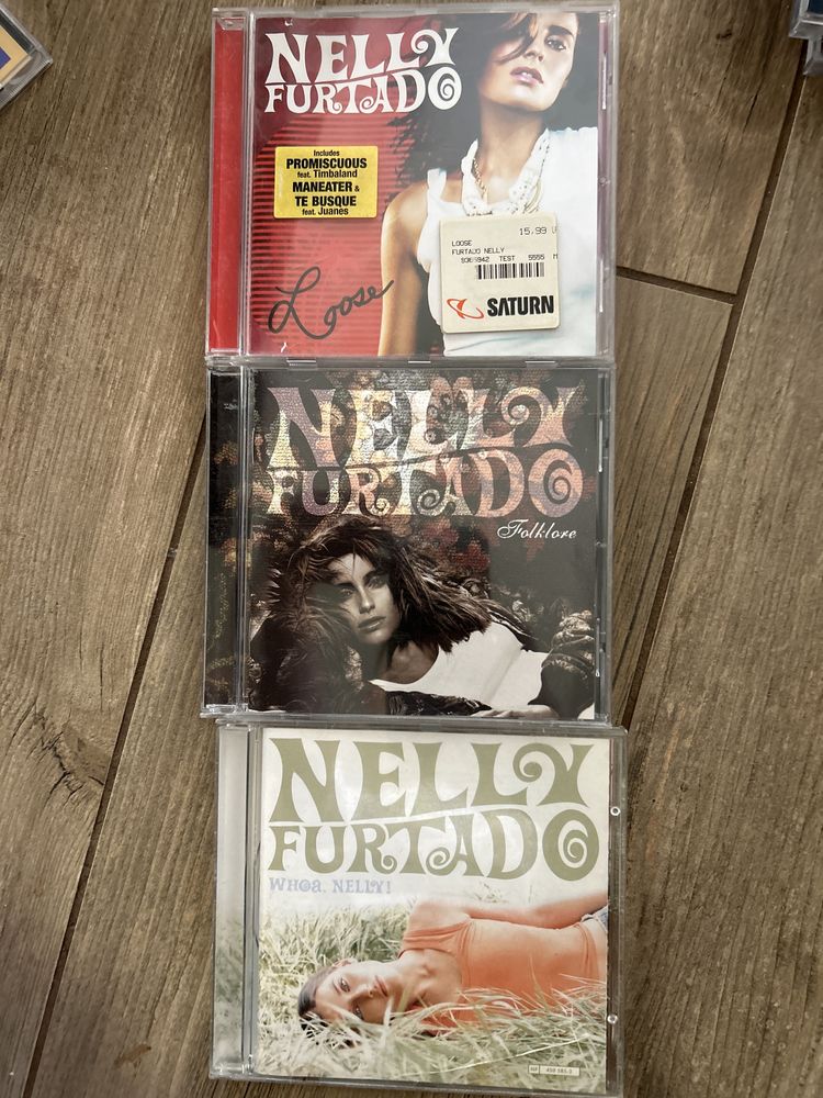 Nelly Furtado 3 płyty CD oryginalne stan bdb cena za komplet