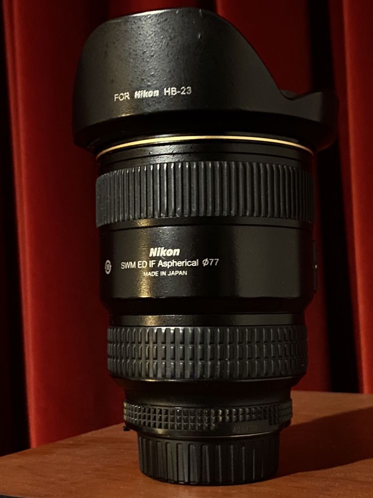 Objectiva Lente Nikon Nikkor 17-35 2.8 ED angular ultra grande