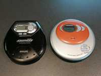 2 x Discman uszkodzony PHILIPS GRUNDIG / Przenośny odtwarzacz płyt CD