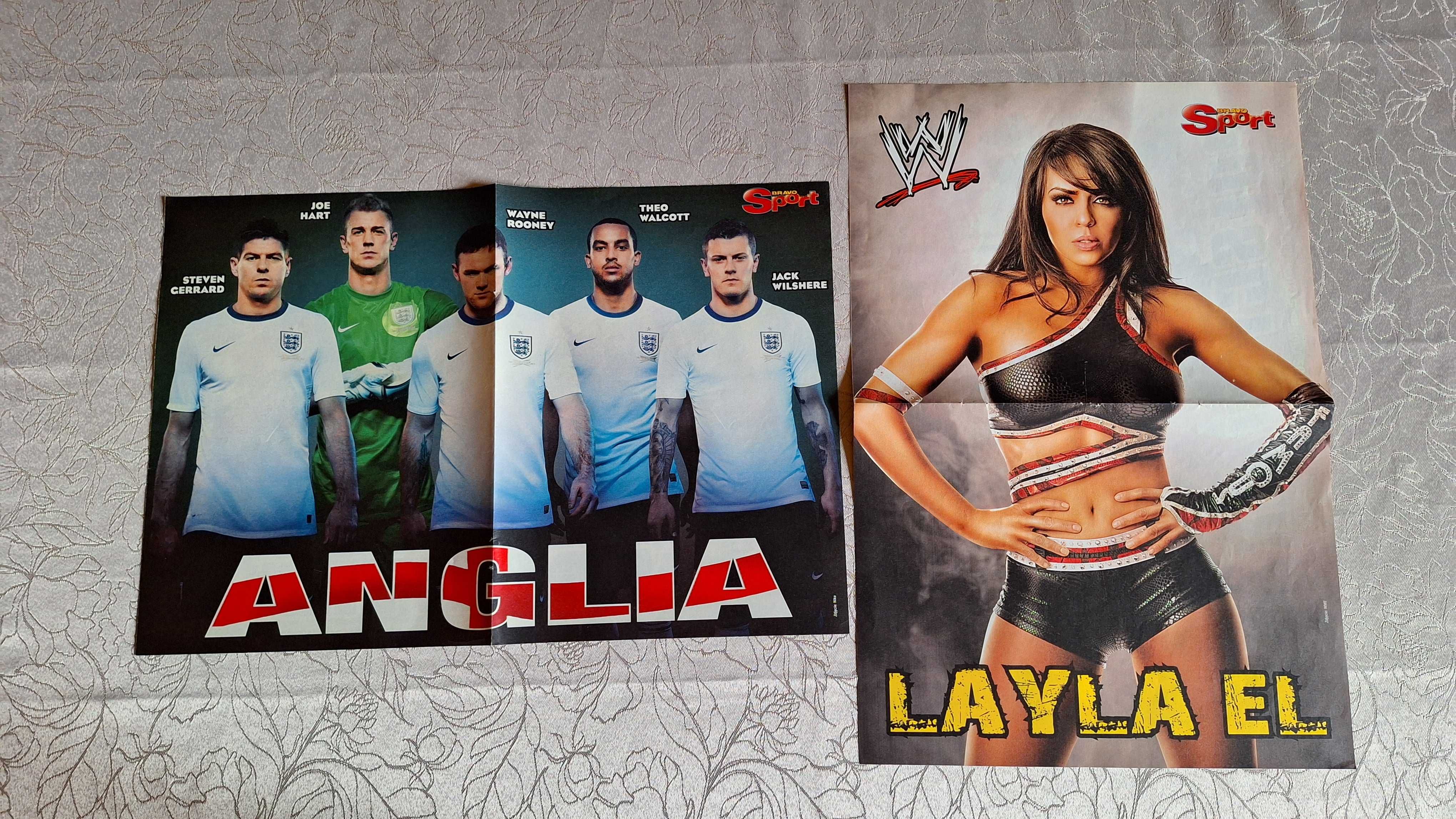 Plakaty Bravo Sport Argentyna, Polscy Siatkarze, Anglia, Layla El