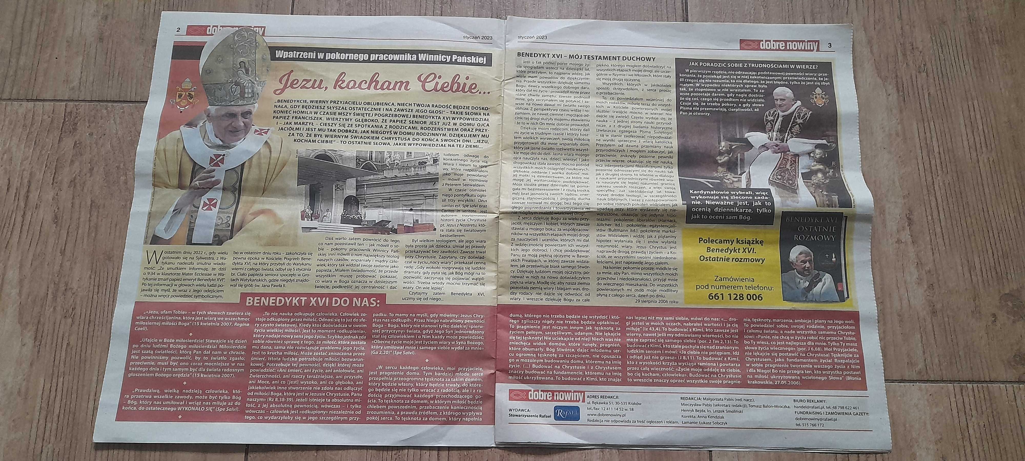 Gazeta "Dobre Nowiny" - nr 1 (82) ze stycznia 2023 roku