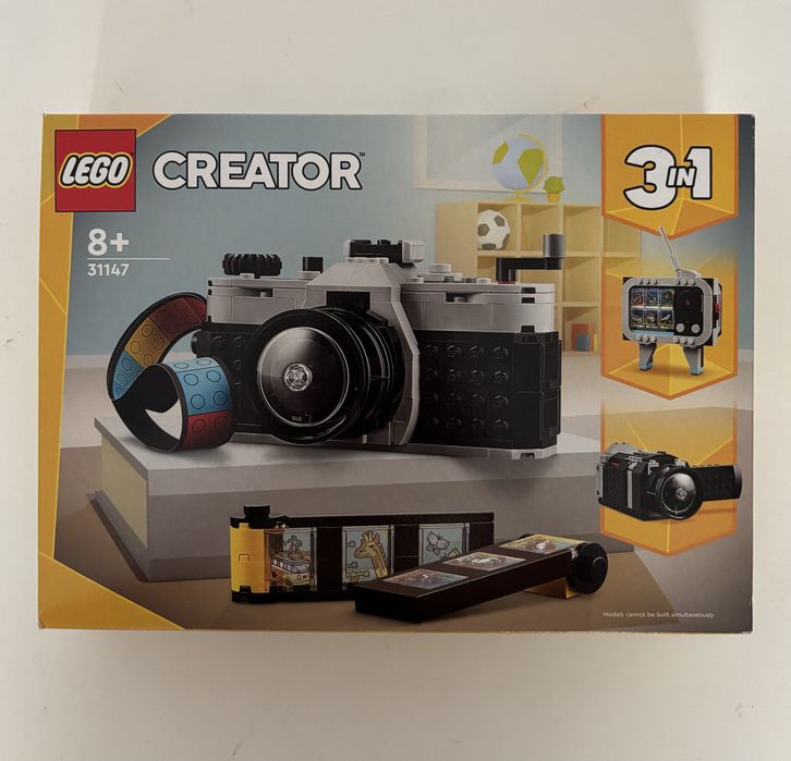 LEGO 31147 - Creator 3w1 Aparat w stylu retro klocki nowe oryginalne