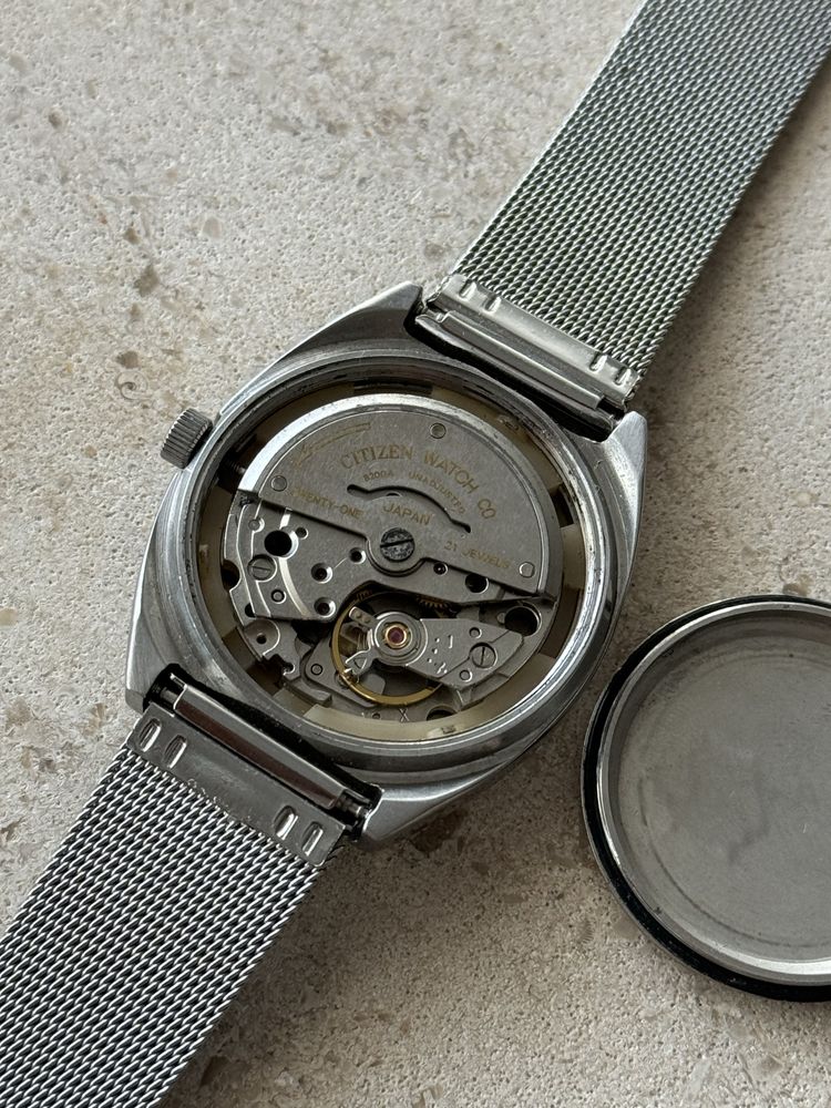 Relógio mecânico Citizen automatic - arabic day date