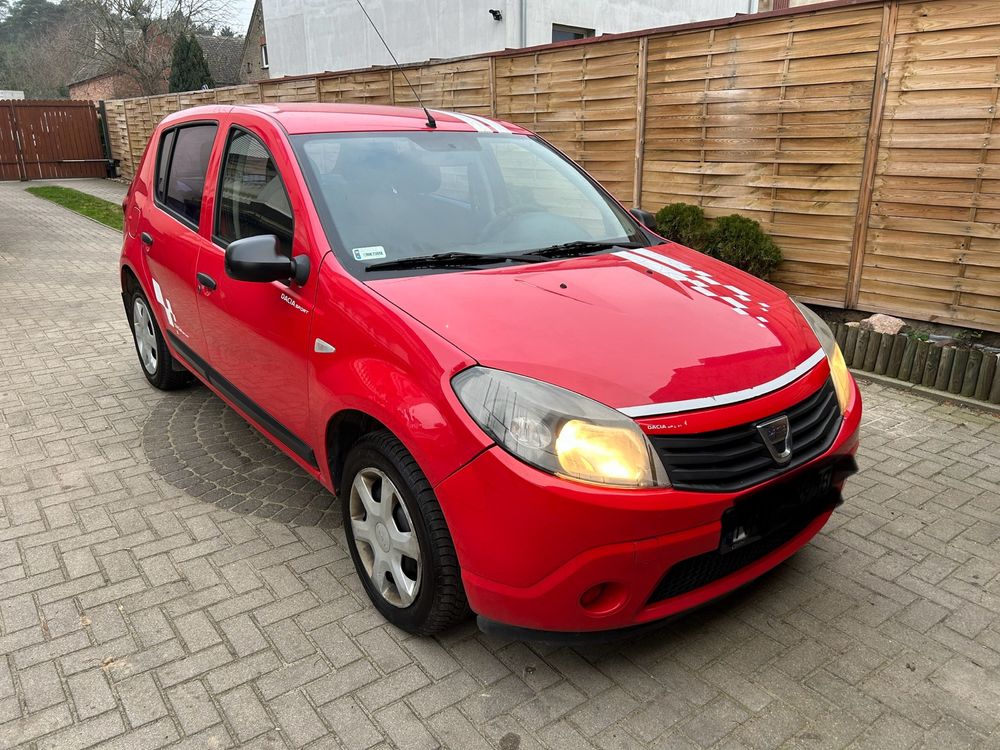 Dacia sandero 2010 benzyna + LPG, klimatyzacja