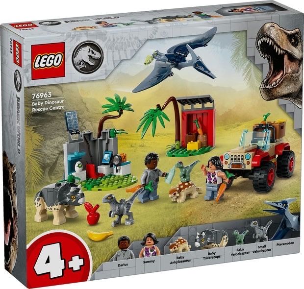 LEGO Jurassic World Центр порятунку малюків динозаврів (76963) лего