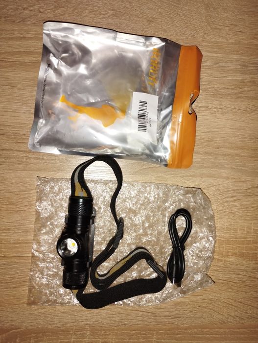 Акція на опт! Налобный фонарь boruit d10, под акамулятор 18650, лiхтар