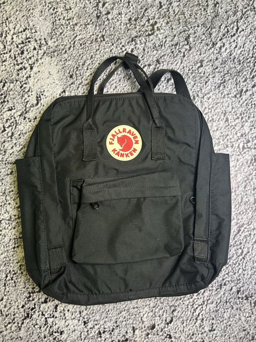 Рюкзак Fjallraven Kanken цвет чёрный большой однотонный