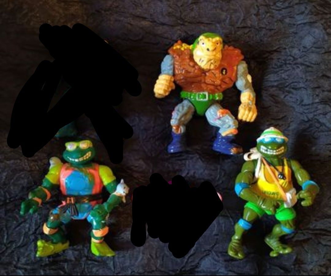 Figuras de ação Action-figures DC Marvel Motoratos TMNT