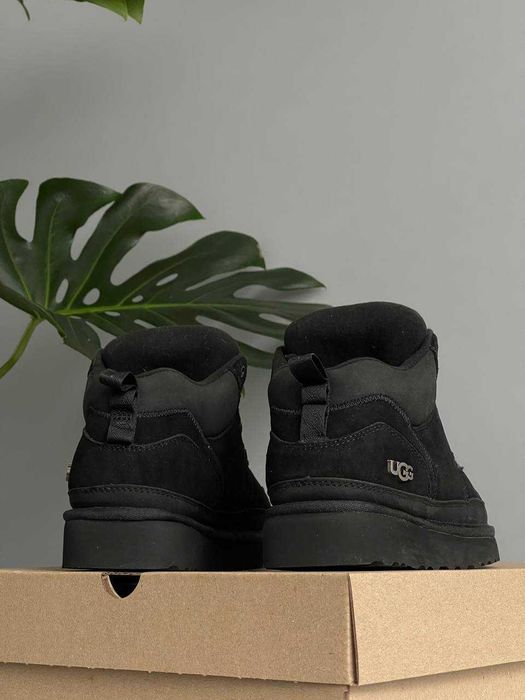 Уггі UGG Highland Hi Heritage Black ботікни чорні