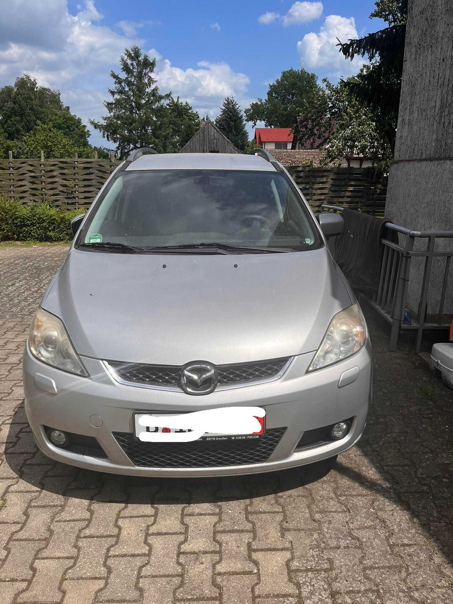 Samochód 7-osobowy Mazda 5 zamiana