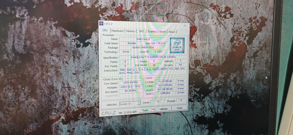 Dell Latitude 5480 • FHD ips • Intel Core I5-6440HQ • 8/256gb