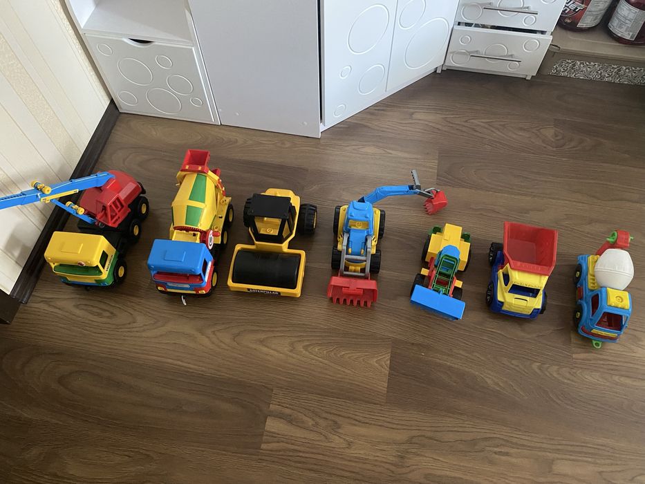 Дитячі машинки Wader, екскаватор, самоскид