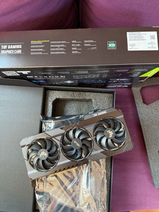 ASUS TUF RTX 3080 Ti gaming OC 12GB GDDR6X | SEMINOVA  c/garantia