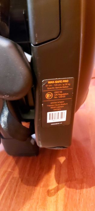 Cadeira britax romer