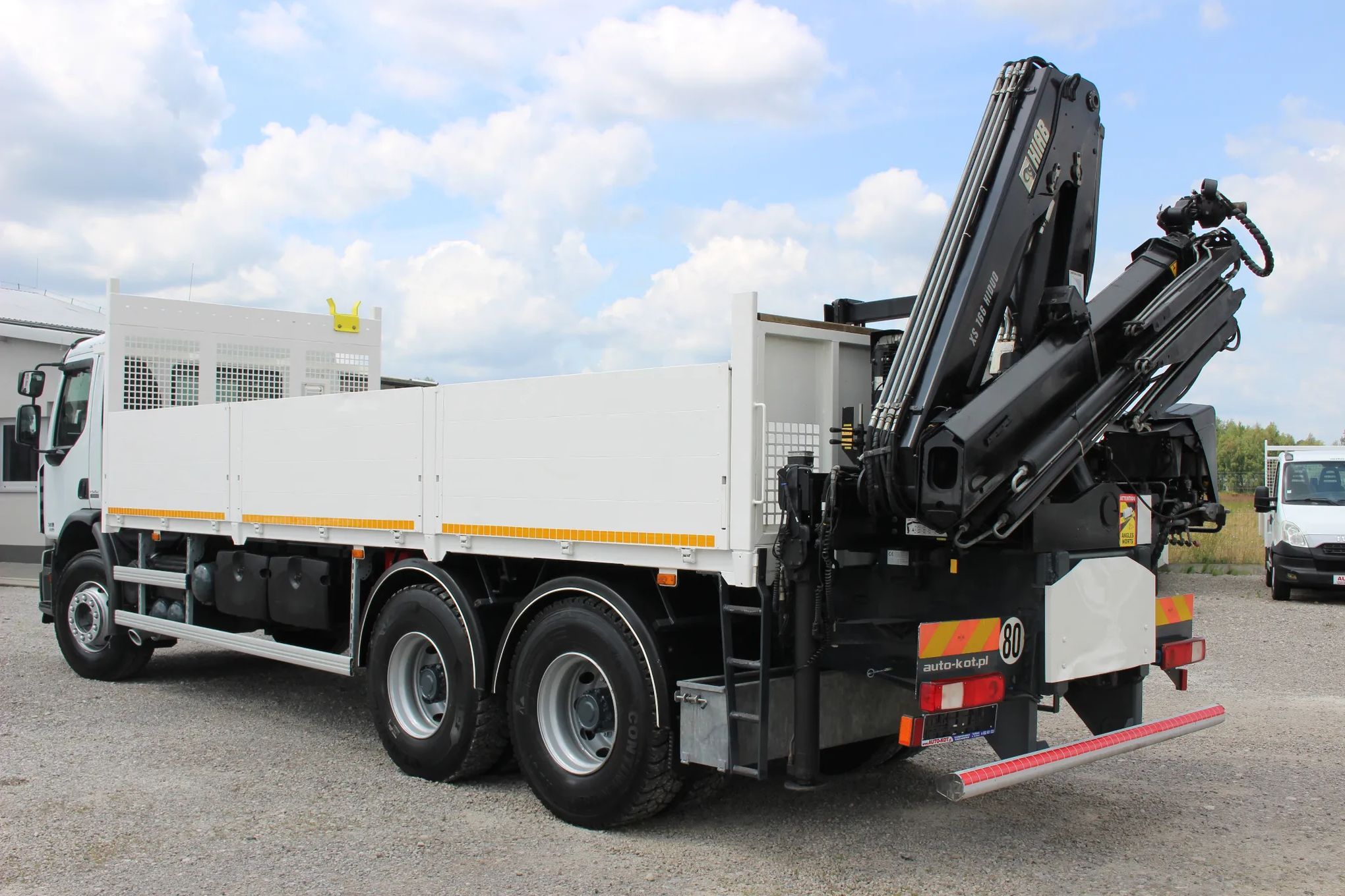 Renault PREMIUM 380 *EEV*/6X4/HDS HIAB XS 166/Pilot /**SERWIS**/ IDEALNY STAN /