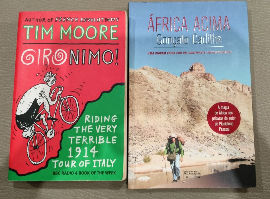 2 Livros de viagens - Àfrica, Giro de Itália 1914