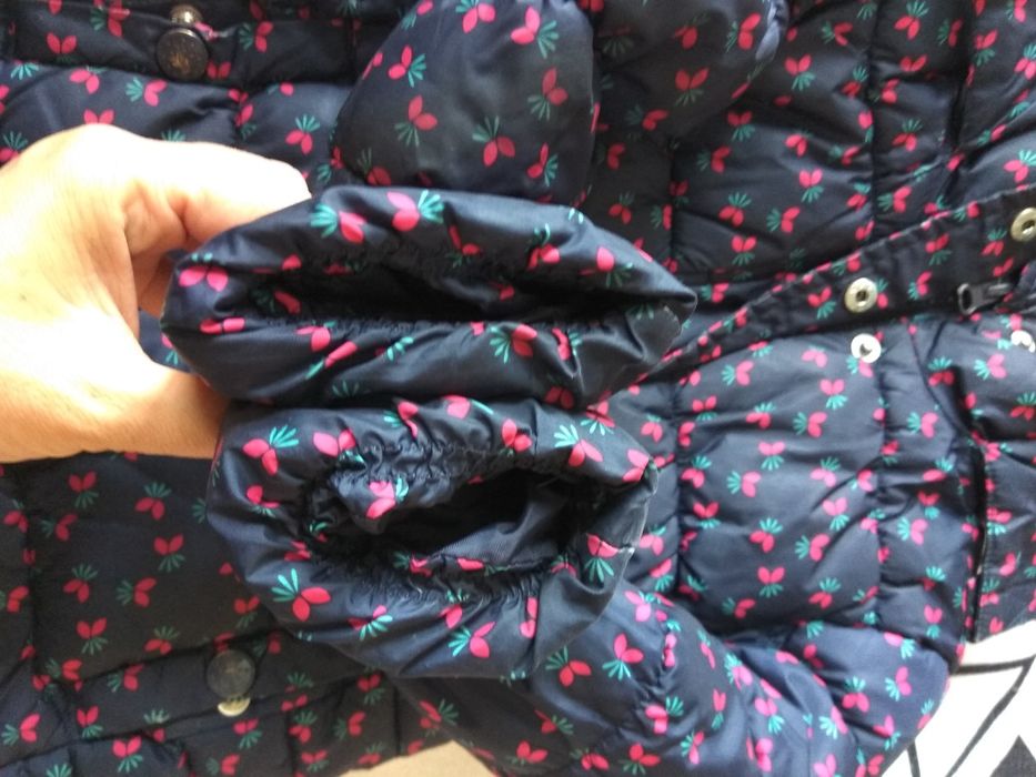 Kurtka zimowa granatowa ciepła 98 Palomino