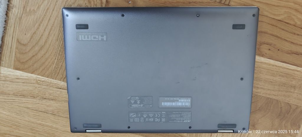 Laptop 2w1 Acer spin1 ekran dotykowy