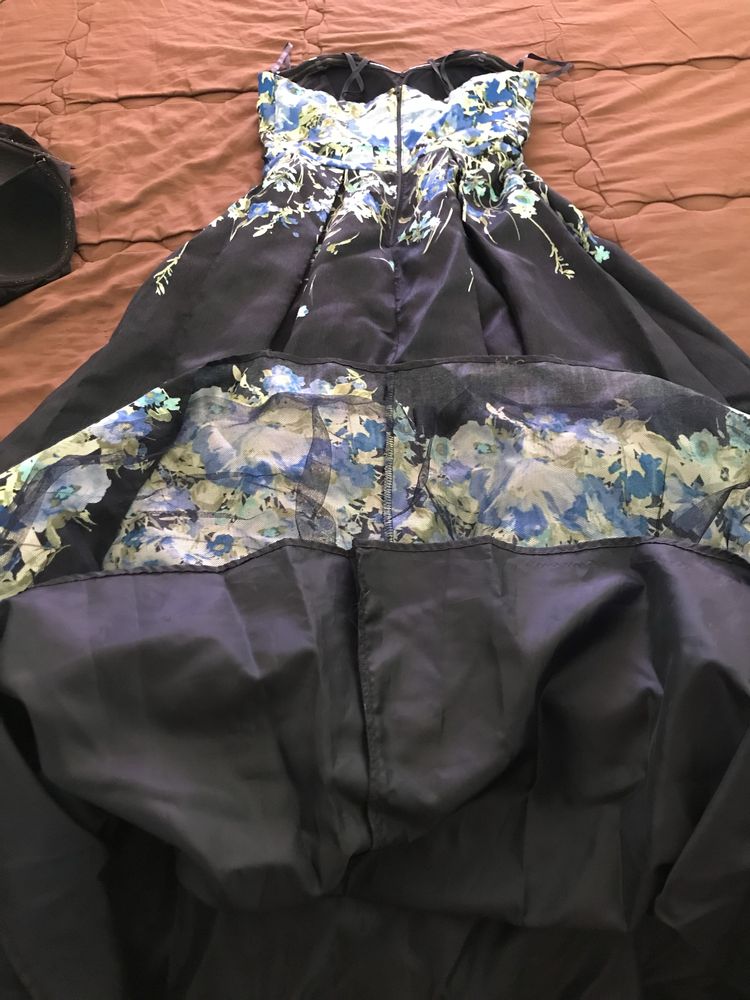 Vestido de cerimónia comprido