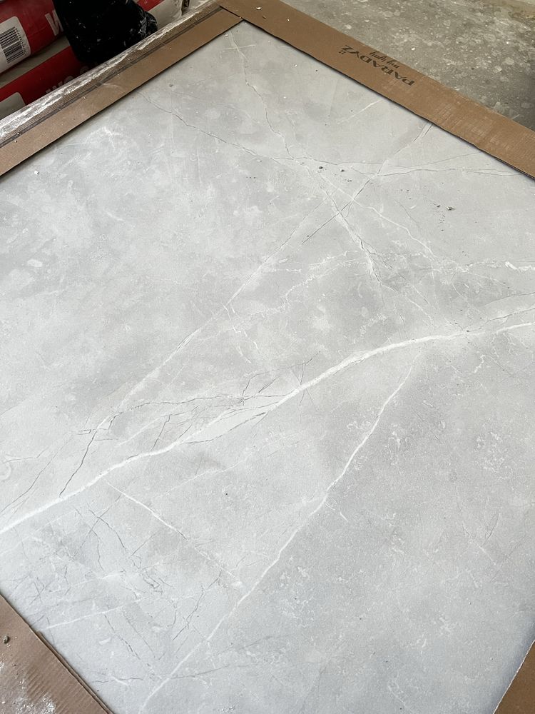 Paradyż ritual light grey 90x90 gres