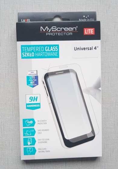 Защитное стекло универсальное MyScreen 4" Tempered Glass, 10 шт.