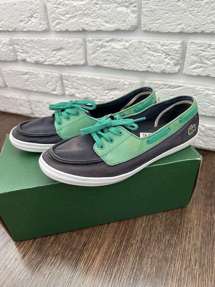 Мокасины, слипоны, эспандрильи Lacoste Оригинал
