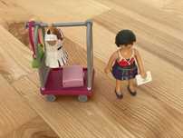 Playmobil model z wieszakiem na ubrania