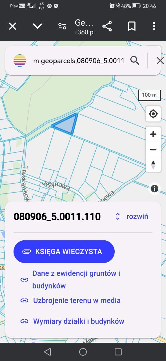 Sprzedam działkę