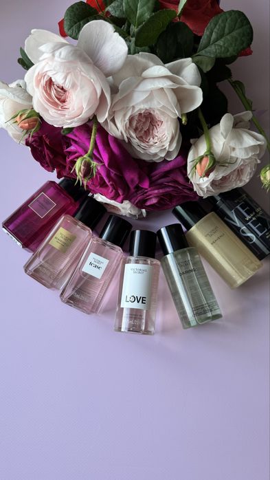 Оригінальні спреї, місти, Victoria’s Secret люкс, класика,мініатюри