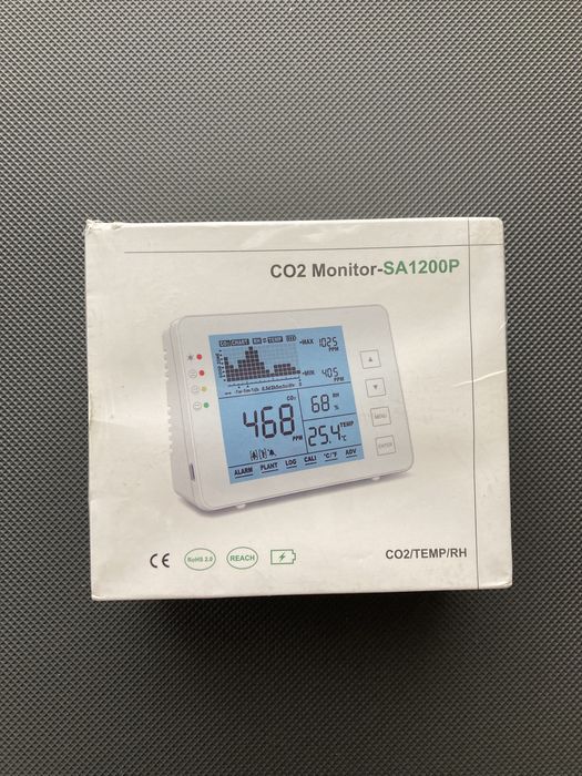 Seben miernik jakosci powietrza CO2/temp/RH