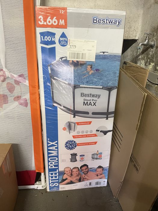 Piscina Bestway Steel Pro Max 3,66