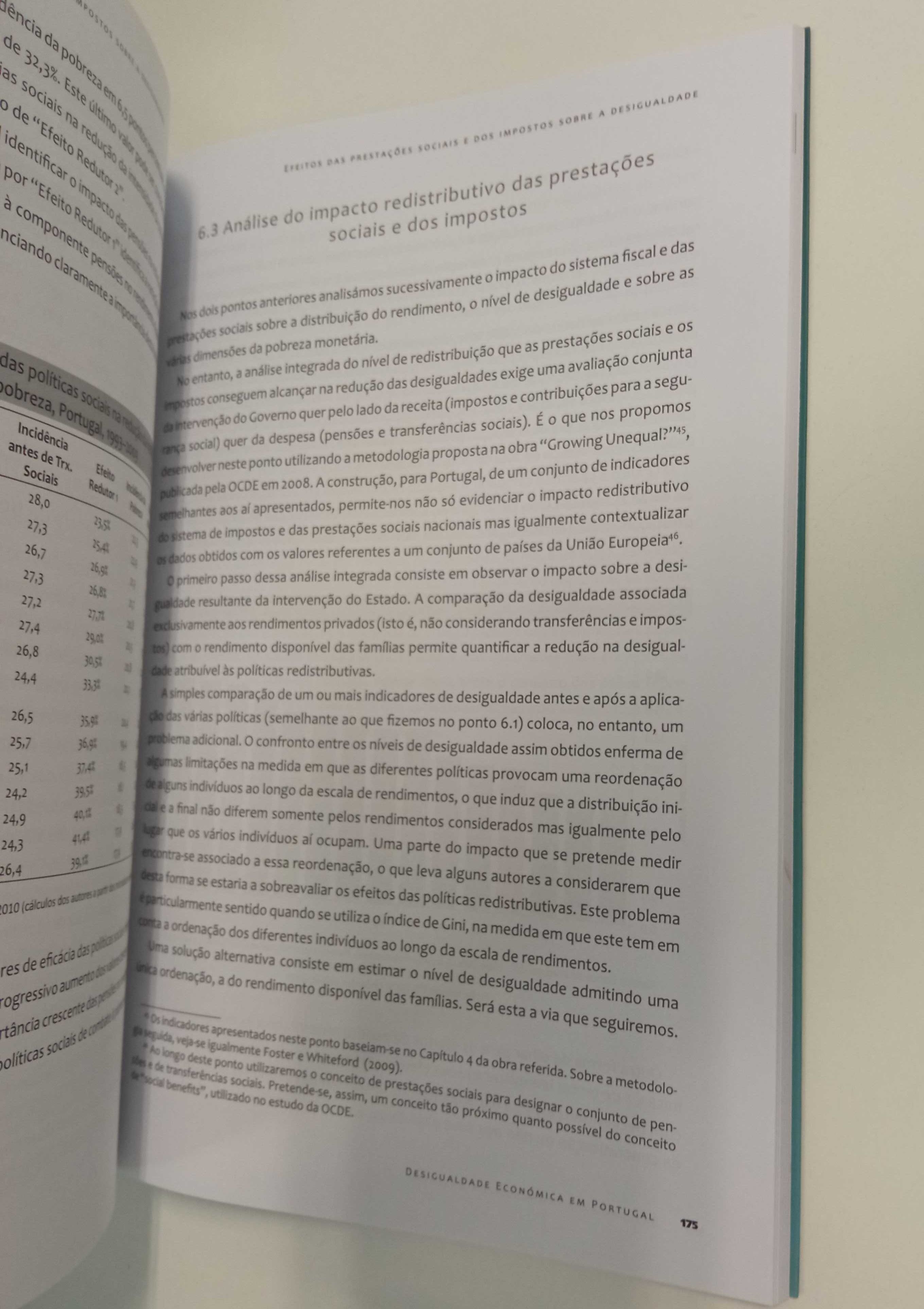 Desigualdade económica em Portugal, de Carlos Farinha Rodrigues