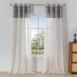 MYSKY HOME Zasłony Półprzezroczyste Boho 225x140 cm Zestaw 2 sztuki Bi