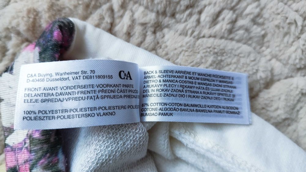 Zestaw 5 bluz C&A, 4F, Reserved, Pepco rozm. 152 / 158