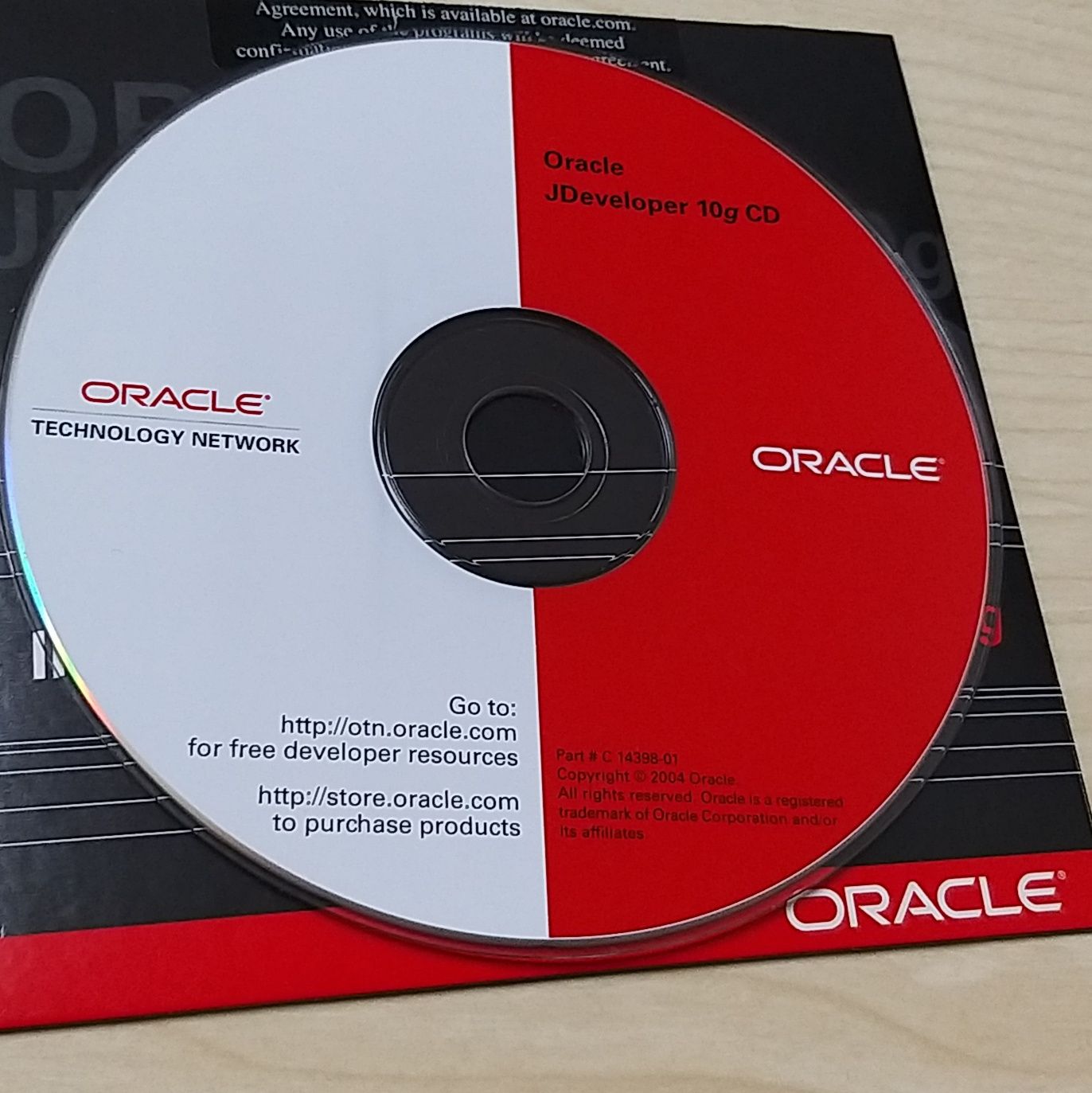 Oracle JDeveloper 10g.