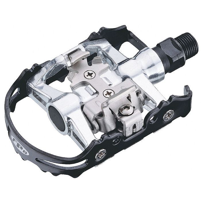 Pedały NWL-273L Alu 9/16" KK 1xSPD SR/CZ