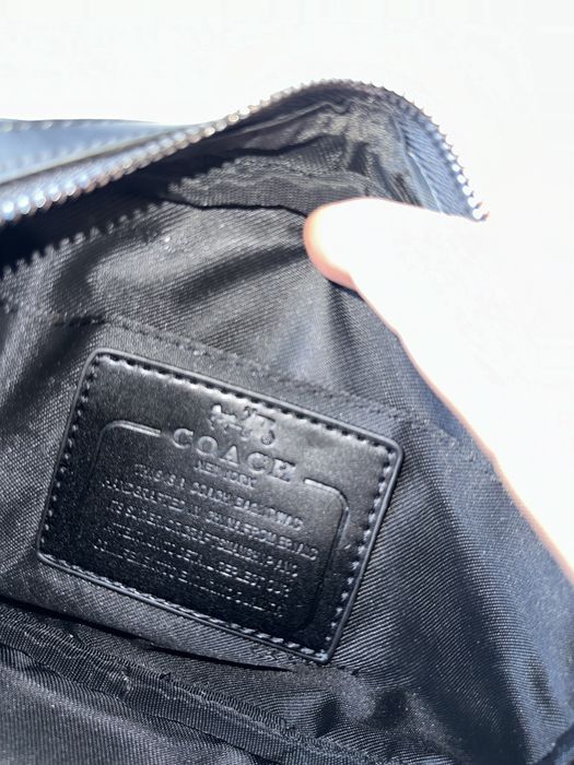 Сумка Coach коуч коач месенжер шкіряний через плече