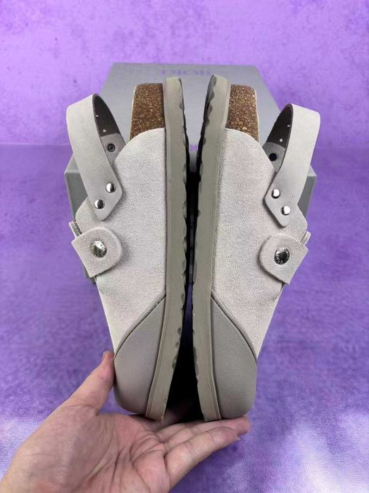 Мюли Dior x Birkenstock Milk мюлі діор біркешток тапки диор биркеншток