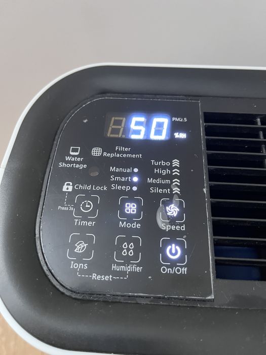 Oczyszczacz powietrza TCL TKJ400F Jonizacja Nawilżanie powietrza