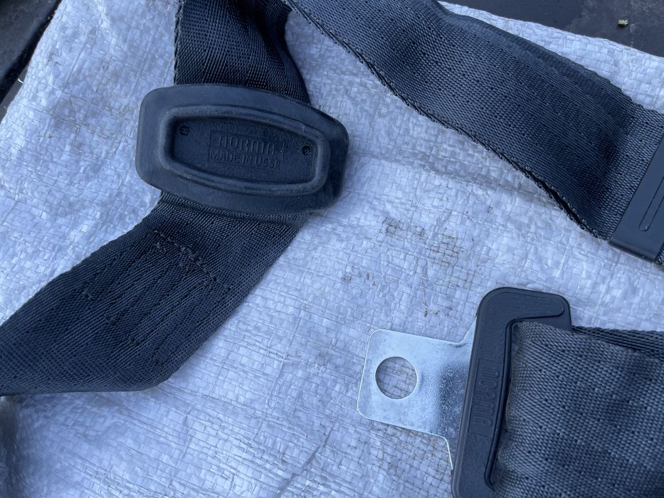 Ремни безопасности СССР НОРМА NORMA новые пара передні ВАЗ ГАЗ АЗЛК ИЖ