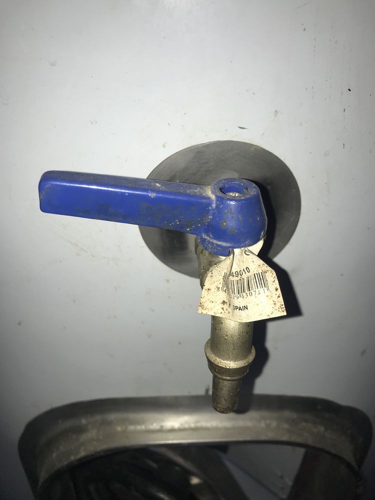 cuba de inox +motor