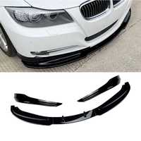 BMW E90 E91 LIFT 2008/2012 Dokładka zderzaka przedni SPLITTER CZARNY