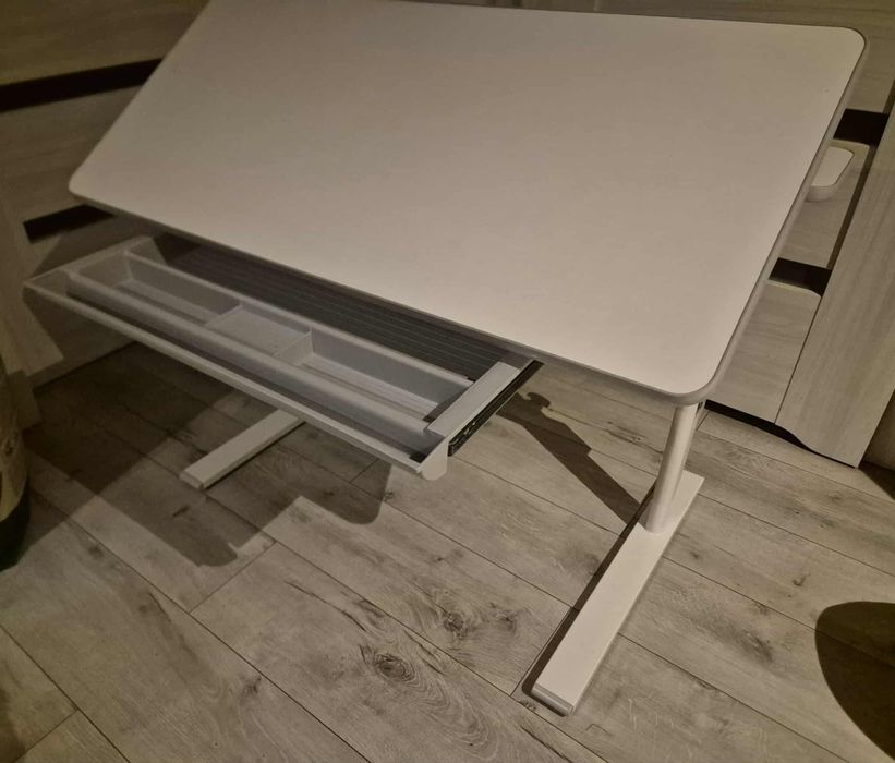 Biurko do rysowania szkicowania dla dzieci biale