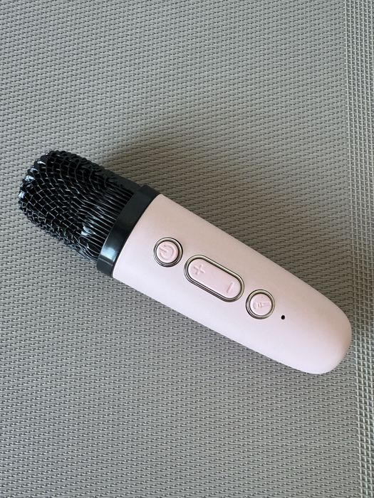 Детское караоке, блютус колонка с микрофоном, поющая колонка, микрофон