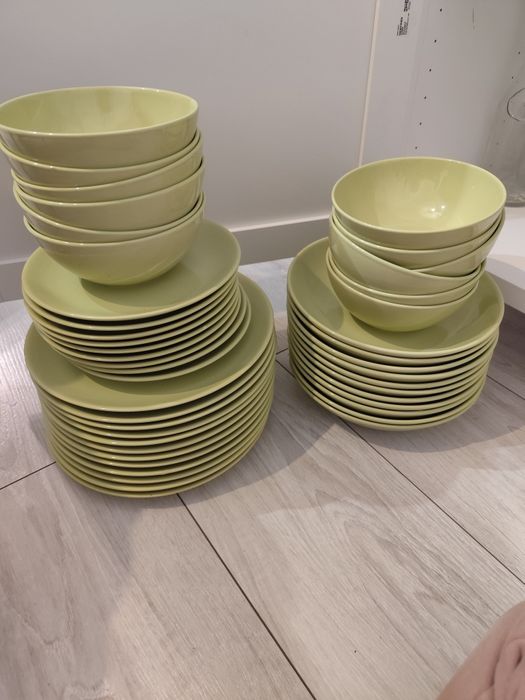 Talerze Ikea Zielone