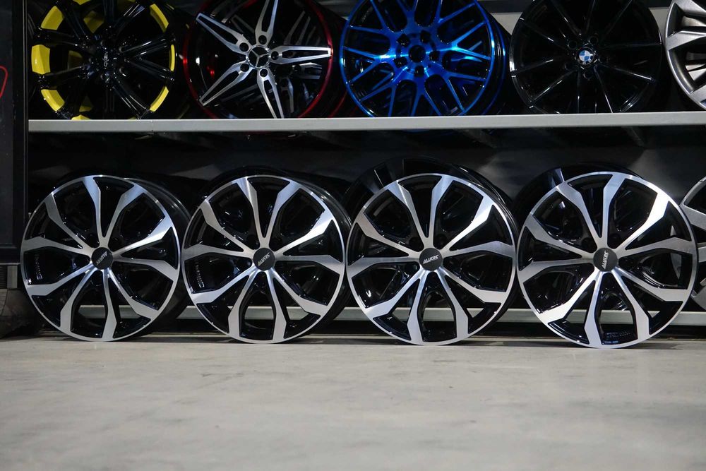 Alufelgi Alutec Germany 5x112 8Jx18" et53 cb66,6mm czarny polysk i cnc