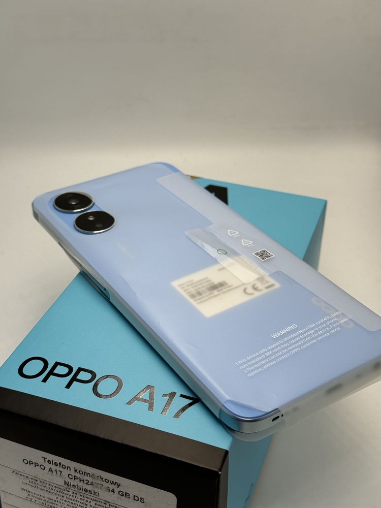 Oppo A17 Blue 4/64gb Piotrkowska 136 w bramie 549zl