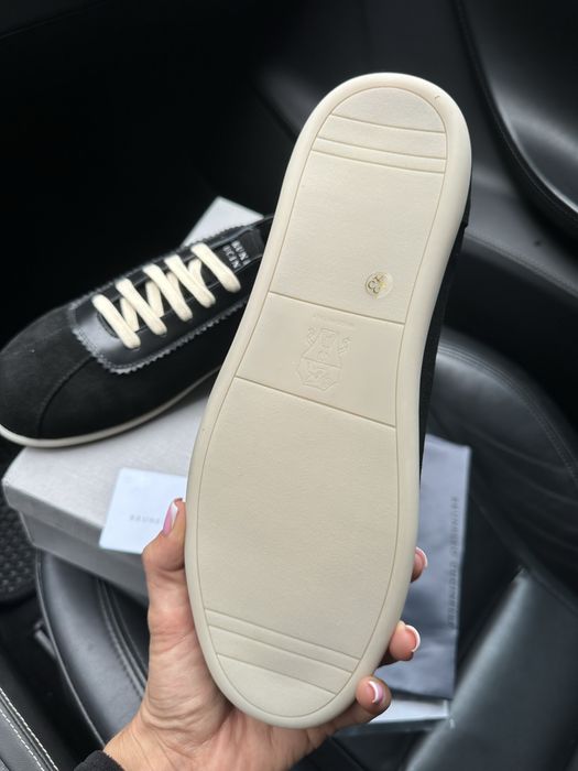 Кросівки Brunello Cucinelli. Чорна замша. Розмір:43