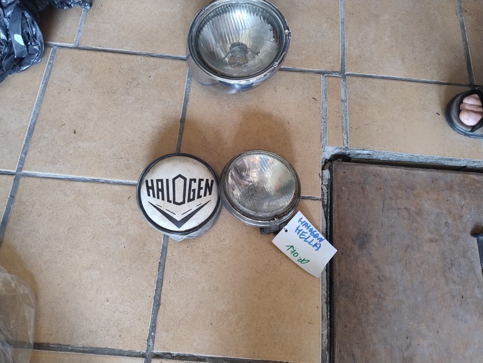 Halogen hella typu 3 VW Garbus z nakładką lampa halogenowa