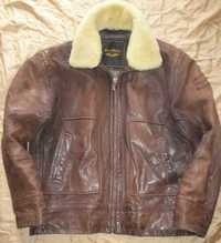 Продаю винтажную кожаную куртку пилот бомбер Pall Mall PME Legend